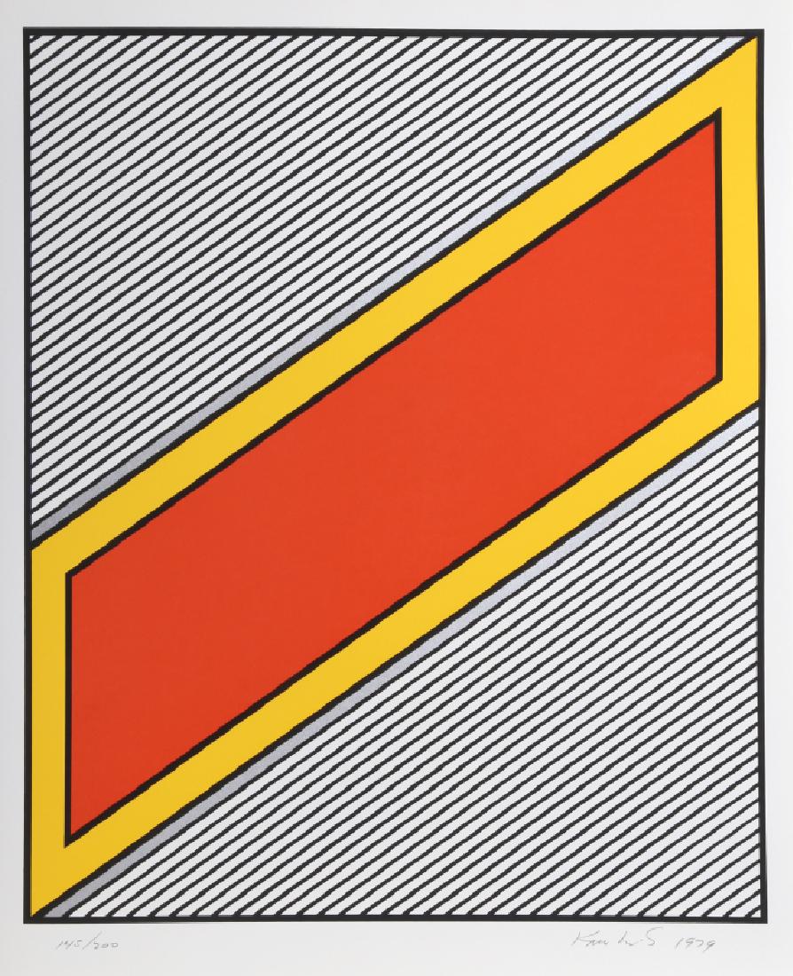 Nicholas Krushenick, Silver Image, Serigraph (1 of 1)