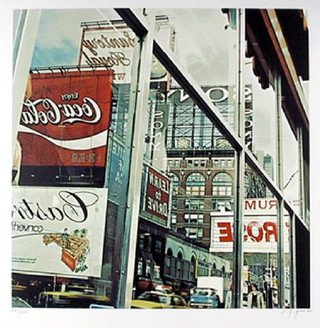 C.J. Yao, Coca-Cola, Silkscreen: Artist: C.J. Yao, Taiwanese (1941 - 2001) Title: Coca-Cola Year: 1981 Medium: Silkscreen, signed and numbered in pencil Edition: 250 Size: 22 x 23 in. (55.88 x 58.42 cm)