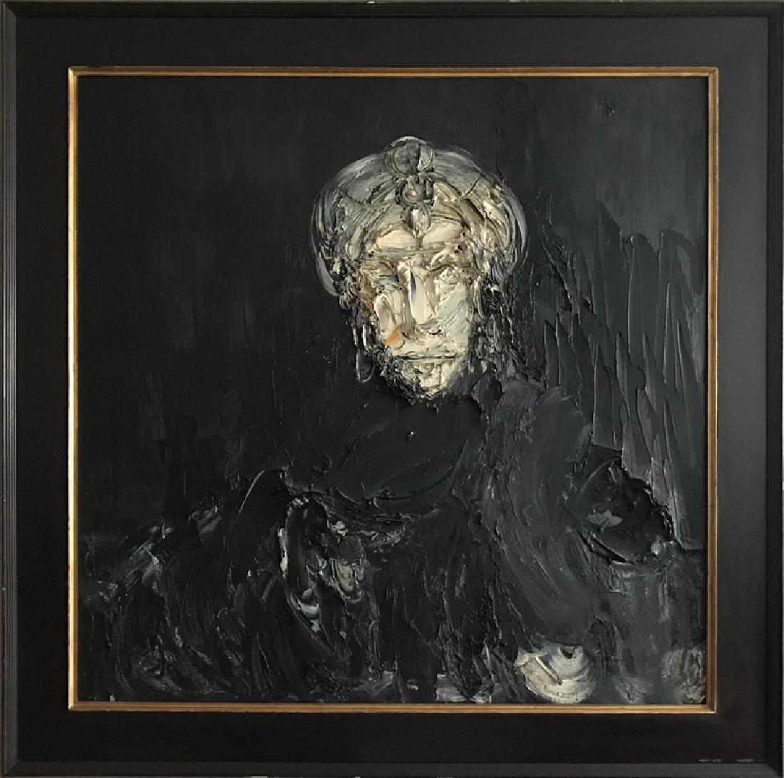 Joachim Probst, Mephisto, Oil Painting: Artist: Joachim Probst, American (1913 - 1978) Title: Mephisto Year: 1971 Medium: Oil on Masonite Size: 48 x 48 in. (121.92 x 121.92 cm)