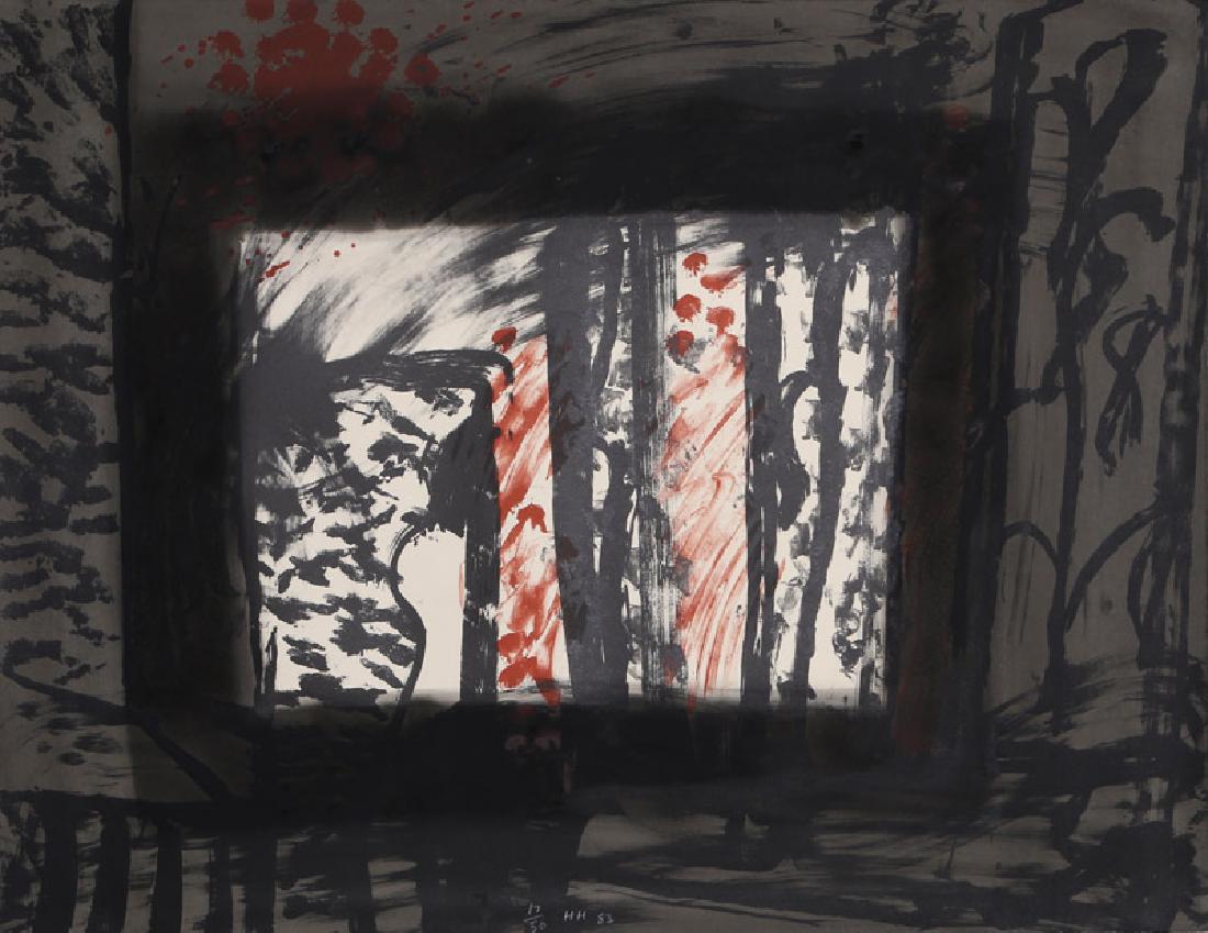 Howard Hodgkin, Sand, Lithograph with hand-coloring (1 of 1)