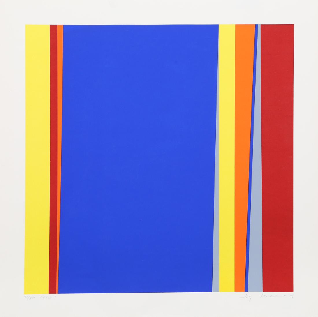 Jay Rosenblum, Cycle 1, Serigraph: Artist: Jay Rosenblum, American (1933 - 1989) Title: Cycle 1 Year: 1979 Medium: Serigraph, signed and numbered in pencil Edition: 250, 50 Size: 25 in. x 25 in. (63.5 cm x 63.5 cm)