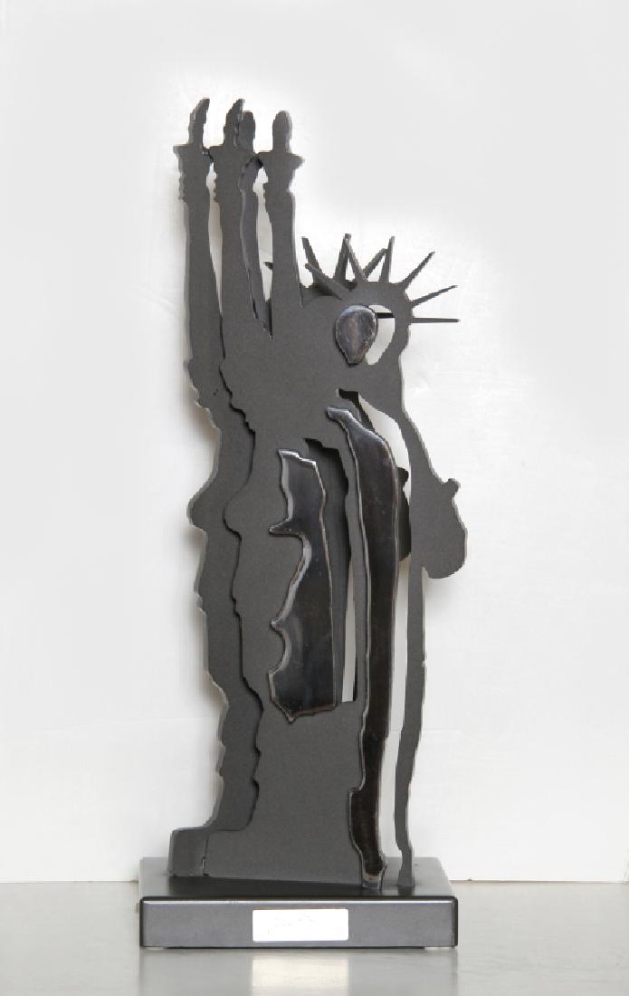 Arman, Statue of Liberty - Le Fantome de la Liberte,: Artist: Arman, French (1929 - 2005) Title: Statue of Liberty - Le Fantome de la Liberte Year: 2001 Medium: Iron Sculpture, signed and numbered Edition: 45/80 Size: 21.25 in. x 7 in. x 4.5 in. (53.98 c
