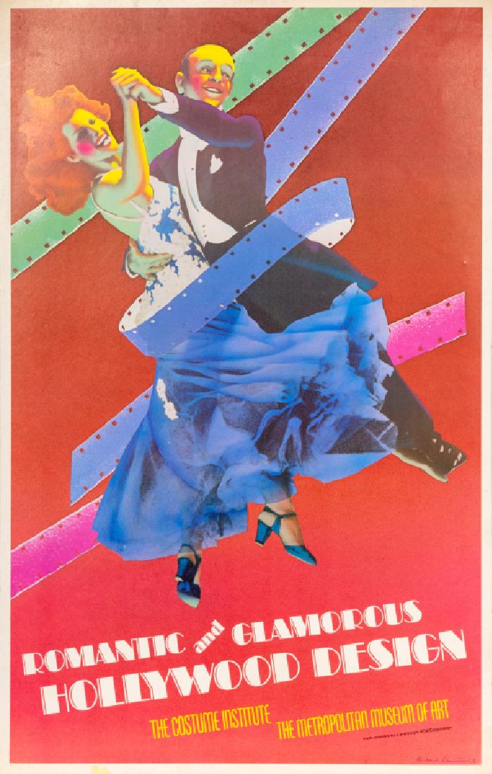 Richard Bernstein, Romantic and Glamorous Hollywood: Artist: Richard Bernstein, American (1939 - 2002) Title: Romantic and Glamorous Hollywood Design - Metropolitan Museum Year: 1974 Medium: Poster mounted on board Size: 37 x 24 in. (93.98 x 60.96 cm)