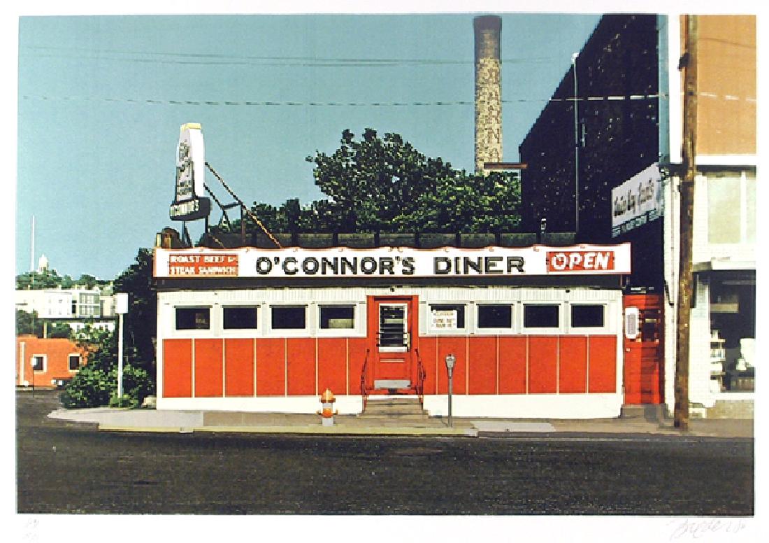 John Baeder, O'Connor's Diner, Serigraph (1 of 1)