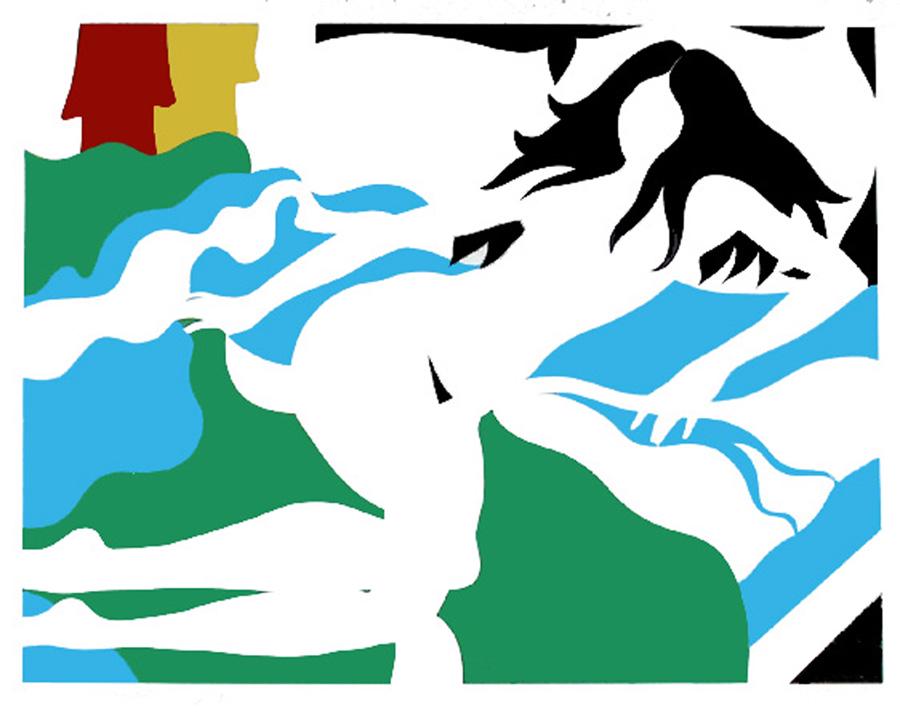 Michael Young, Empty Pillow, Serigraph: Artist: Michael Young Title: Empty Pillow Year: 1978 Medium: Serigraph, signed and numbered in pencil Edition: 150 Size: 23 in. x 28.5 in. (58.42 cm x 72.39 cm)