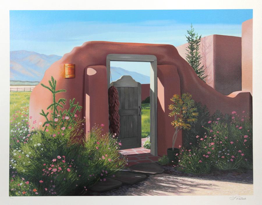 Lorna Patrick, Grey Gate, Serigraph (1 of 2)