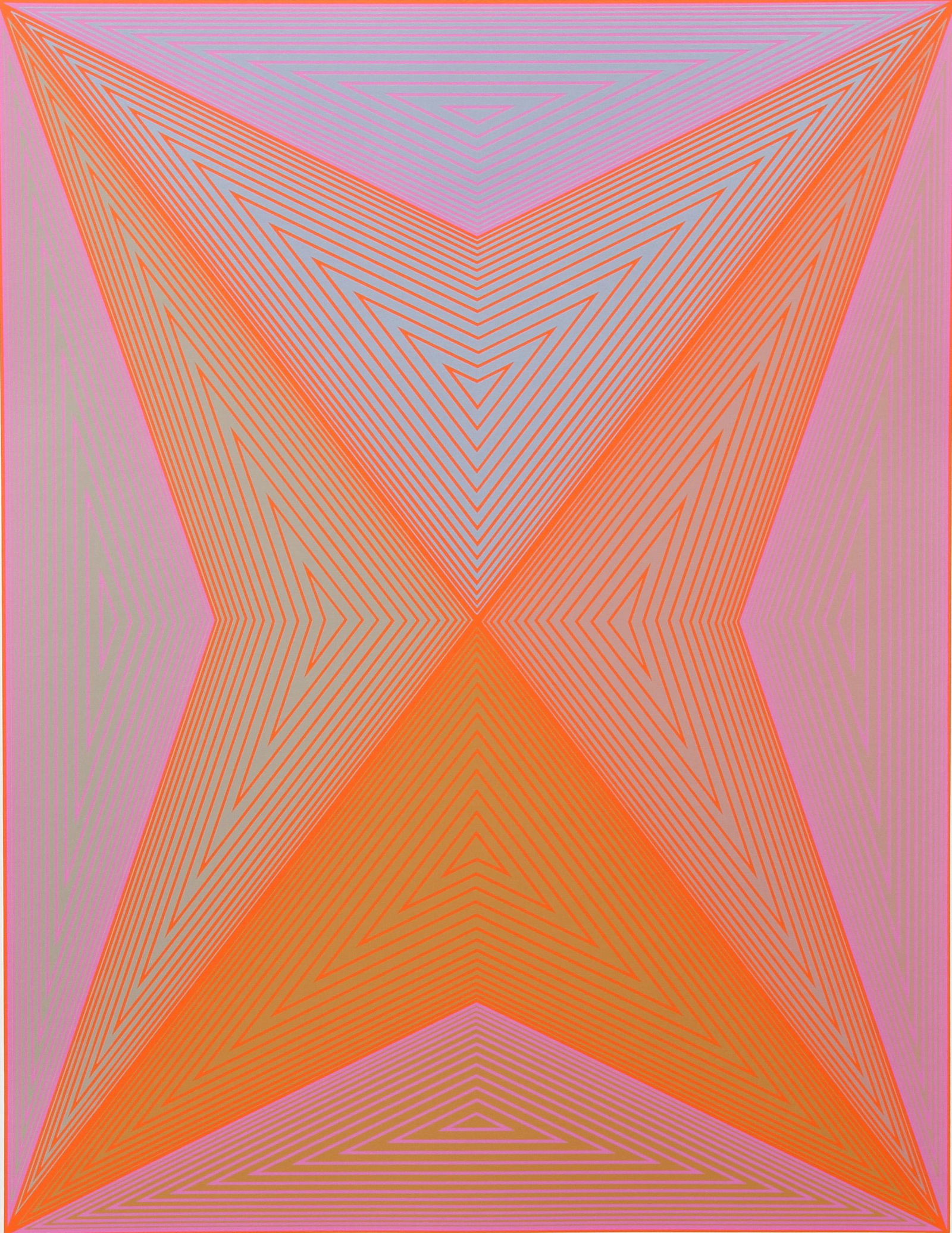 Richard Anuszkiewicz, Inward Eye 6, Serigraph (1 of 2)