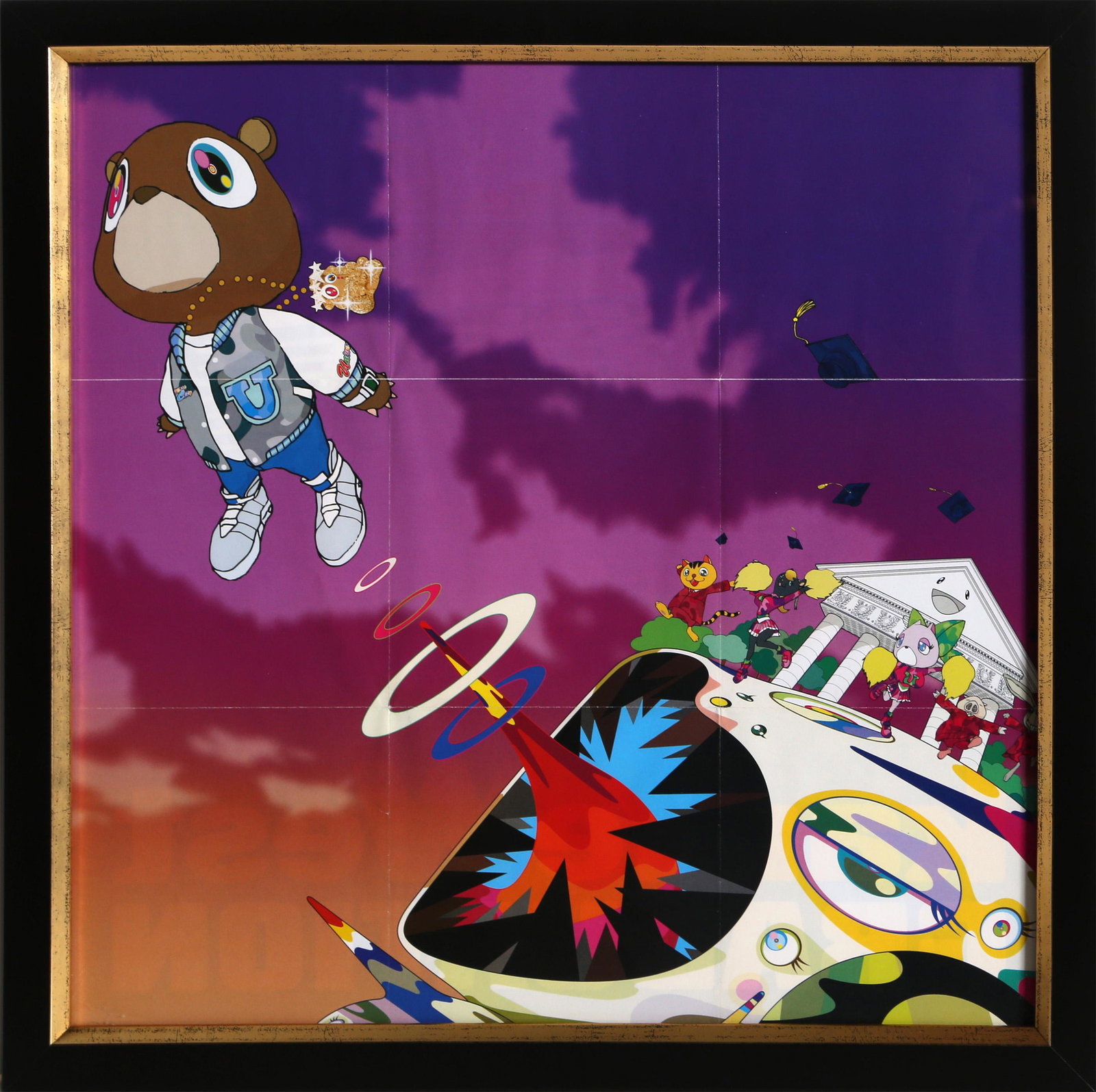 Takashi Murakami, Kanye West, Graduation, Poster (1 of 3)