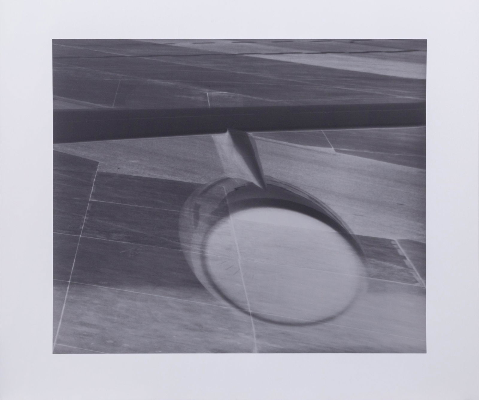 Vera Lutter, Engine, Frankfurt Airport, Photograph: Artist: Vera Lutter, German (1960 - ) Title: Engine, Frankfurt Airport Portfolio: Merce Cunningham Dance Company - 50th Anniversary Photography Portfolio Year: 2001 Medium: Silver Gelatin Print, Signe