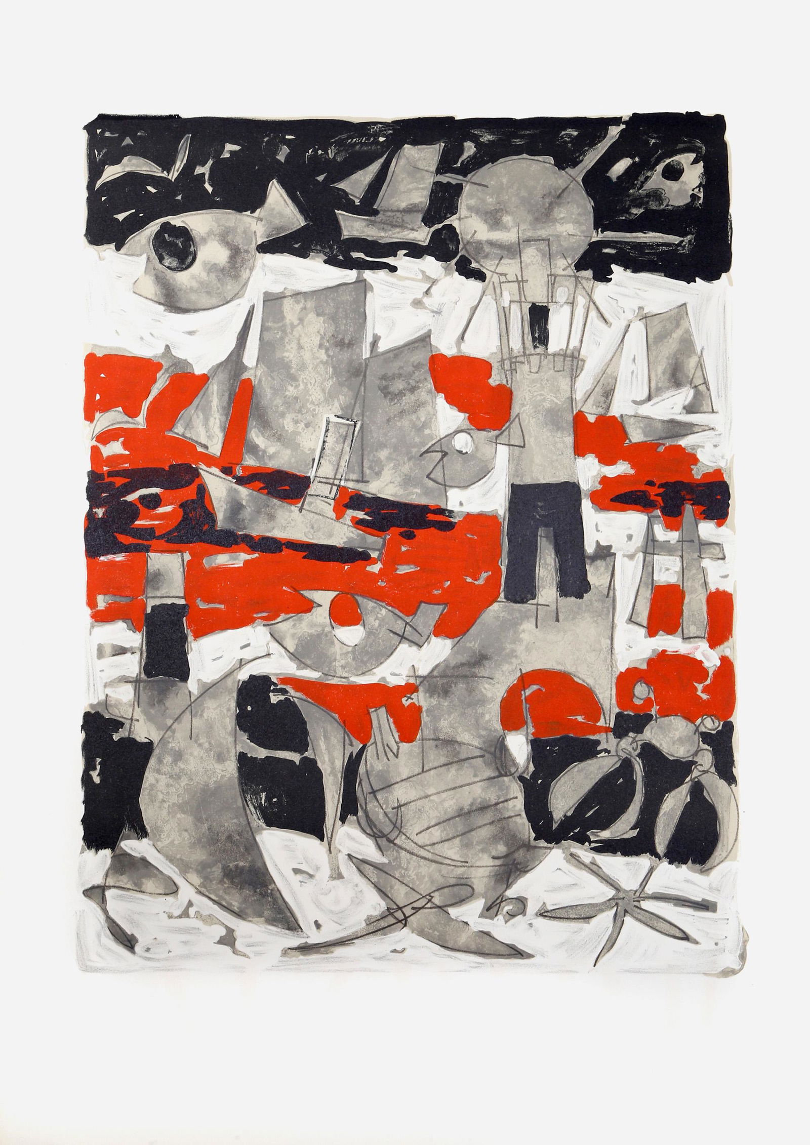 Claude Venard, La Mer Rouge, Lithograph (1 of 1)