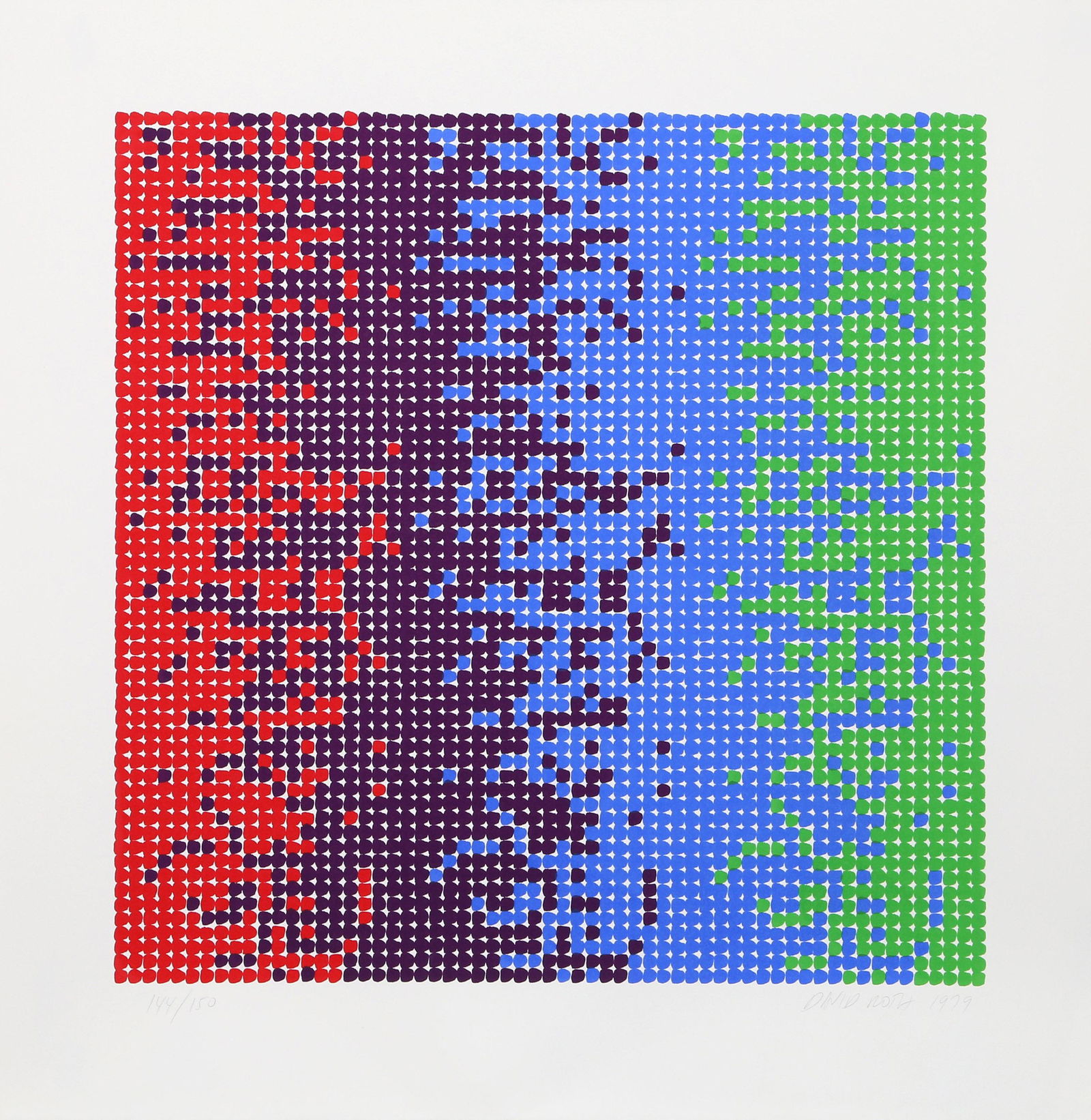 David Roth, Geometric 8, Serigraph (1 of 2)