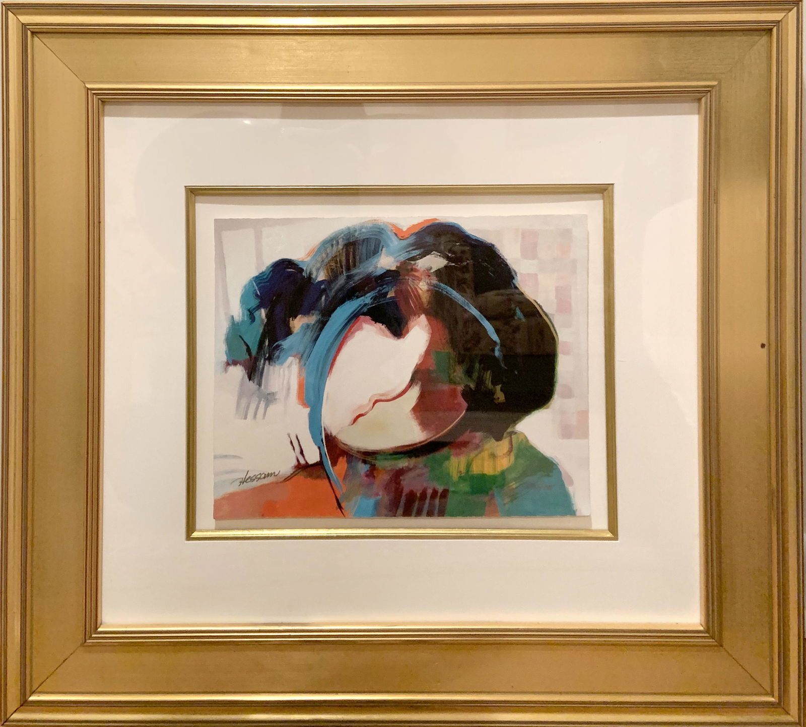 Hessam Abrishami, Young Star, Serigraph: Artist: Hessam Abrishami, Iranian/American (1951 - ) Title: Young Star Year: circa 2000 Medium: Serigraph, signed and numbered in pencli Edition: 473/495 Size: 10 x 12 in. (25.4 x 30.48 cm) Frame Size