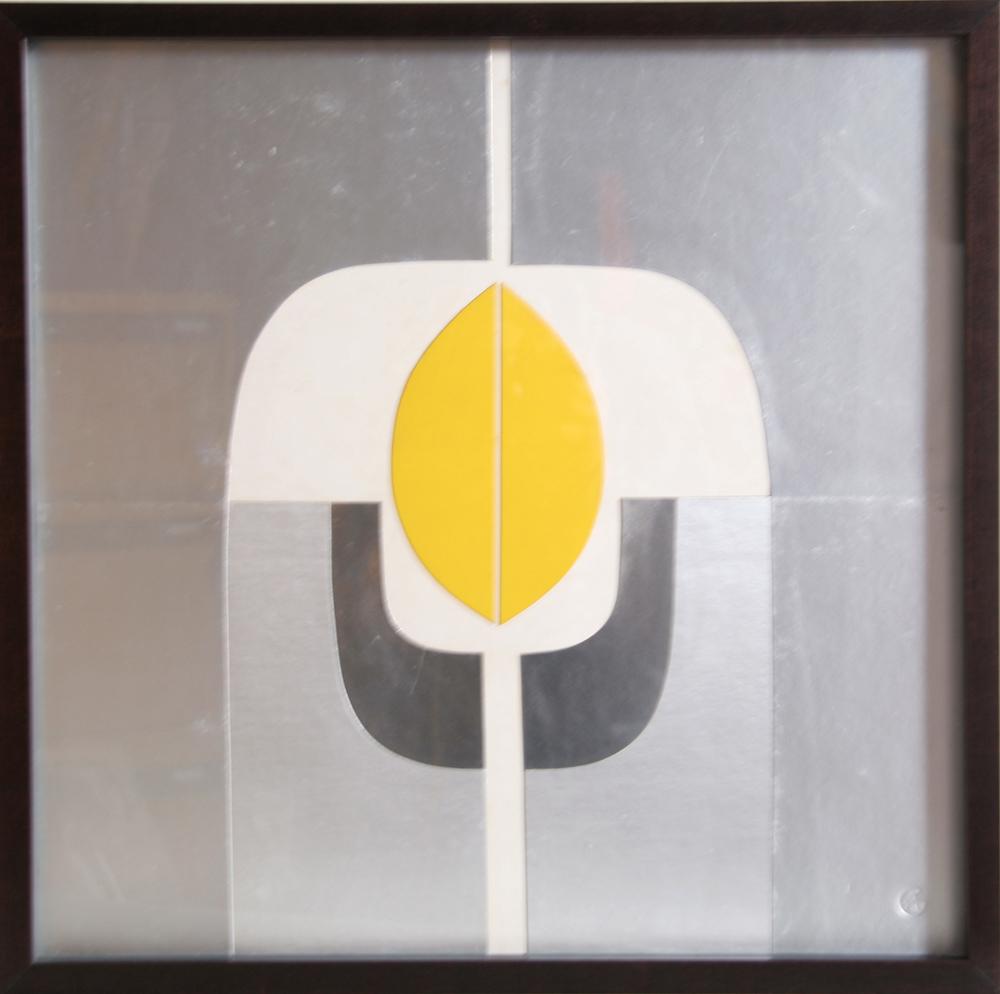 Amadeo Gabino, Untitled from the Venus Series (Lemon),: Artist: Amadeo Gabino, Spanish (1922 - 2004) Title: Untitled from the Venus Series (Lemon) Year: circa 1970 Medium: Collage Multiple, signed and numbered in pencil Edition: 61/80 Size: 19.5 in. x 19.5
