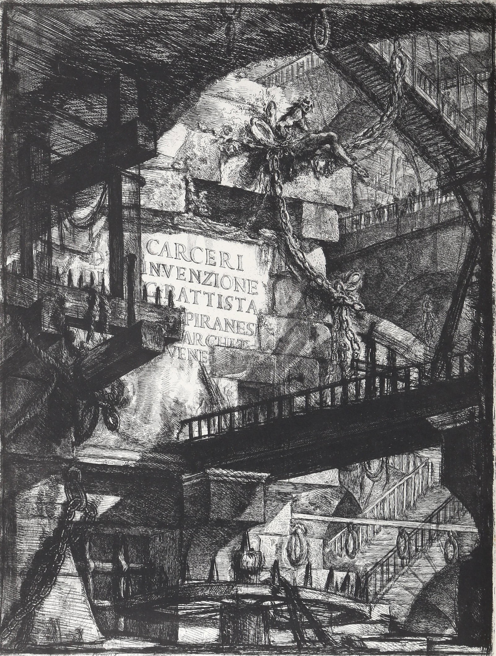 Giovanni Battista Piranesi, Herman Melville on: Artist: Giovanni Battista Piranesi, After, Italian (1720 - 1788) Title: Herman Melville on Piranesi Year: 1969 Medium: Lithograph in Folio with Poem Edition: 1200 Size: 22 in. x 16.5 in. (55.88 cm x 4