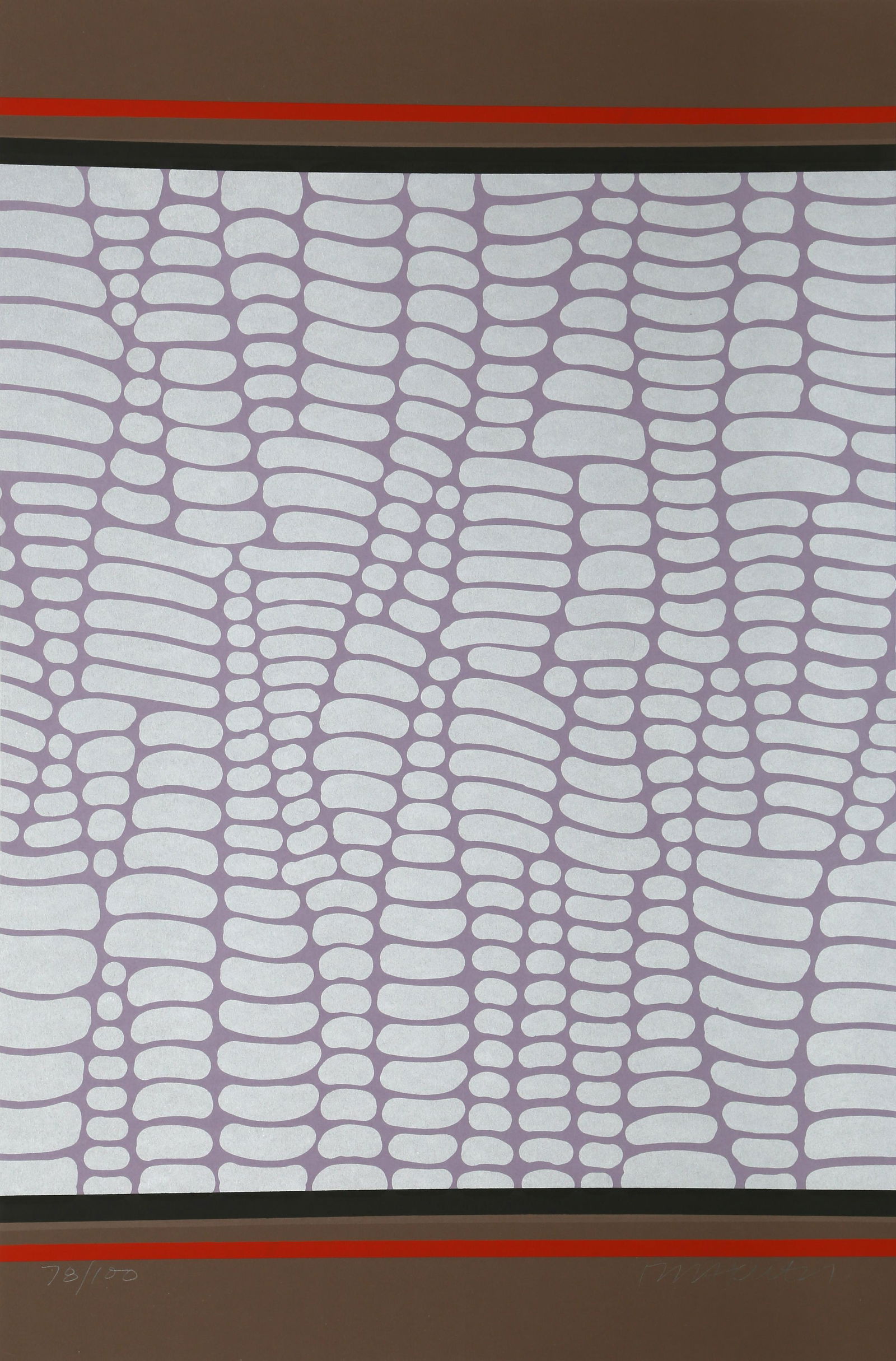 Paul Maxwell, Untitled 5, Screenprint: Artist: Paul Maxwell, American (1925 - 2015) Title: Untitled 5 Year: circa 1978 Medium: Screenprint, signed and numbered in pencil Edition: 100 Size: 39.5 x 26 in. (100.33 x 66.04 cm)