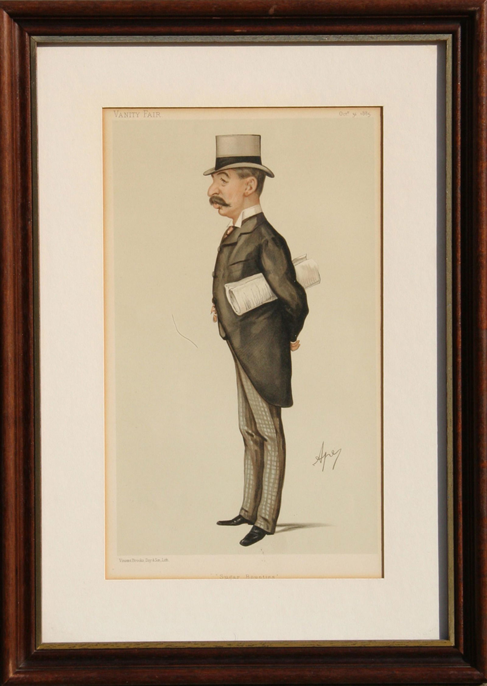 Leslie Matthew Ward (Spy), Mr. Charles Thomson Ritchie,: Artist: Leslie Matthew Ward (Spy), British (1851 - 1922) Title: Mr. Charles Thomson Ritchie, M.P. Portfolio: Vanity Fair - "Sugar Bounties" - Statesmen, No. 476 Year: 1885 Medium: Lithograph Image Siz