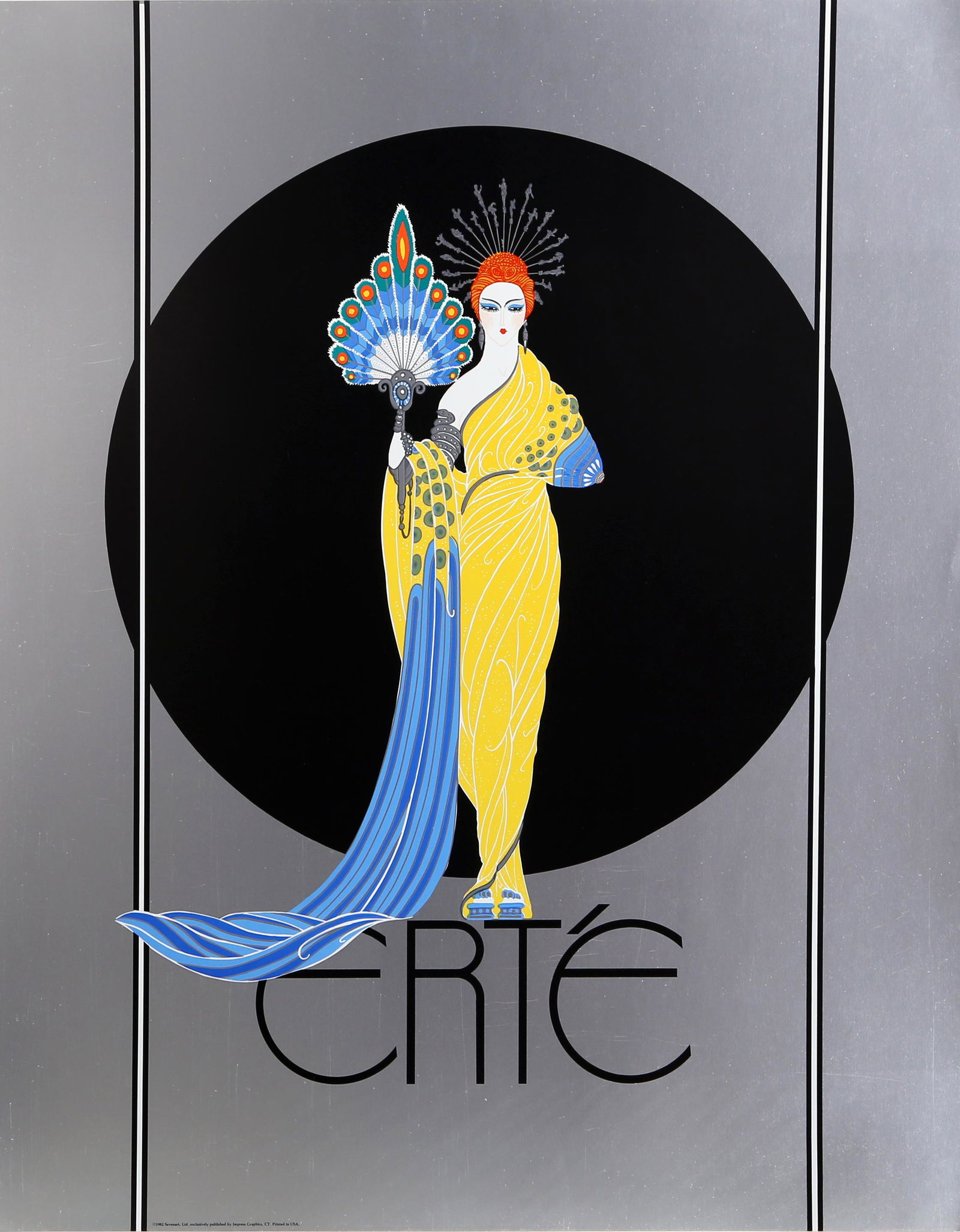 Erte, Athena, Serigraph Poster (1 of 1)