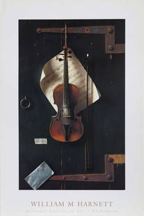 William Michael Harnett, The Old Violin - National: Artist: William Michael Harnett, American (1848 - 1892) Title: The Old Violin - National Gallery of Art Medium: Poster Size: 36 x 24 in. (91.44 x 60.96 cm)