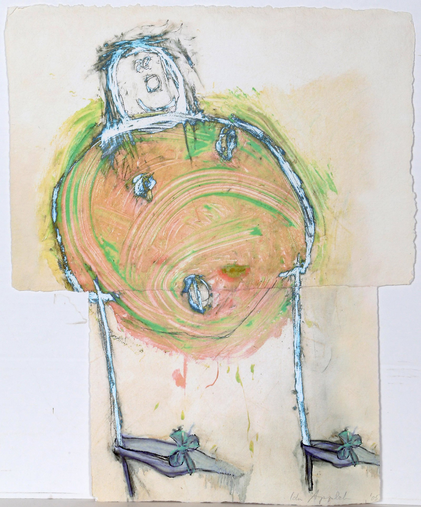 Ida Applebroog, Chanel Progeny, Digital Print on Two: Artist: Ida Applebroog, American (1929 - ) Title: Chanel Progeny Year: 2005 Medium: Digital Print on Two Conjoined Sheets, signed and dated lower right - titled and numbered verso Edition: 8/10 Size: