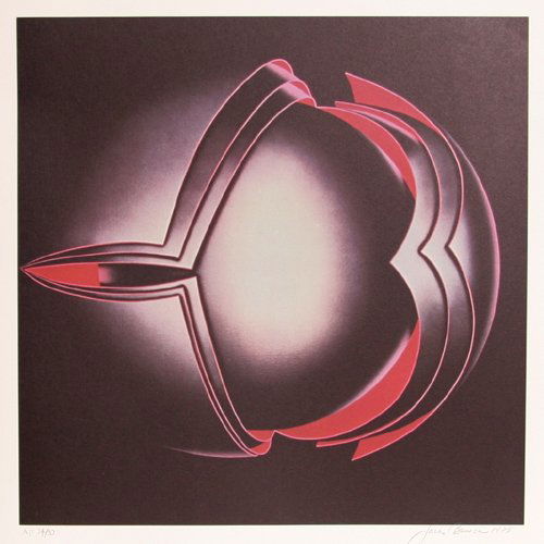Jack Brusca, Diaz II, Op-Art Serigraph: Artist: Jack Brusca Title: Diaz II Year: 1978