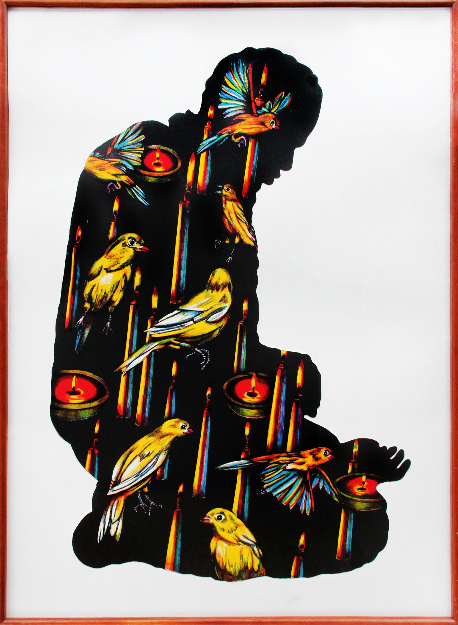 Grace Graupe-Pillard, Plates of Light, Cut-out: Artist: Grace Graupe-Pillard, American Title: Plates of Light Year: 1991 Medium: Cut-out Lithograph, signed and numbered in pencil Edition: 30/30 Size: 45 x 33 in. (114.3 x 83.82 cm) Frame Size: 46.5