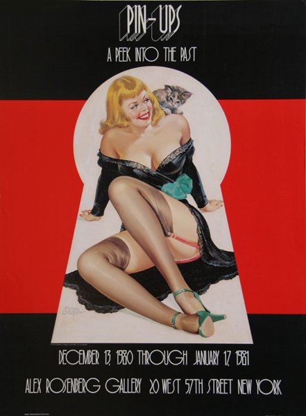Peter Driben, Pin-Ups, Poster 1981: Artist: Peter Driben, American (1902 - 1968) T