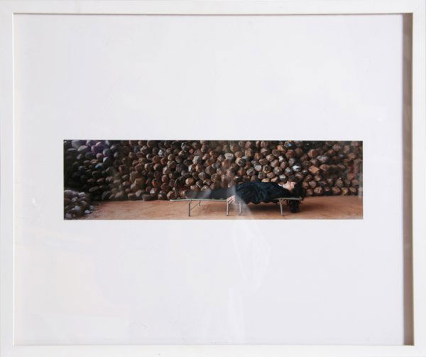 Marina Abramovic, Waiting for an Idea, Photograph: Artist: Marina Abramovic, Yugoslavian (1946 - )