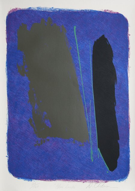 Dan Christensen, Blue Rancho, Silkscreen: Artist: Dan Christensen, American (1942 - 2007)