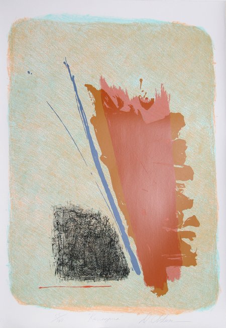 Dan Christensen, Kanagana, Silkscreen: Artist: Dan Christensen, American (1942 - 2007)