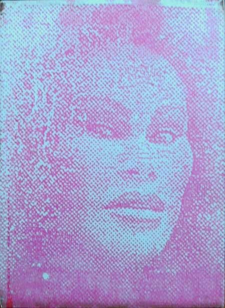 Peter Mayer, Joyce Wildenstein, Silkscreen Painti: Artist: Peter Mayer Title: Joyce Wildenstein 2