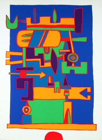 Jacques Soisson, Sud, Serigraph: Artist: Jacques Soisson Title: Sud Year: 1