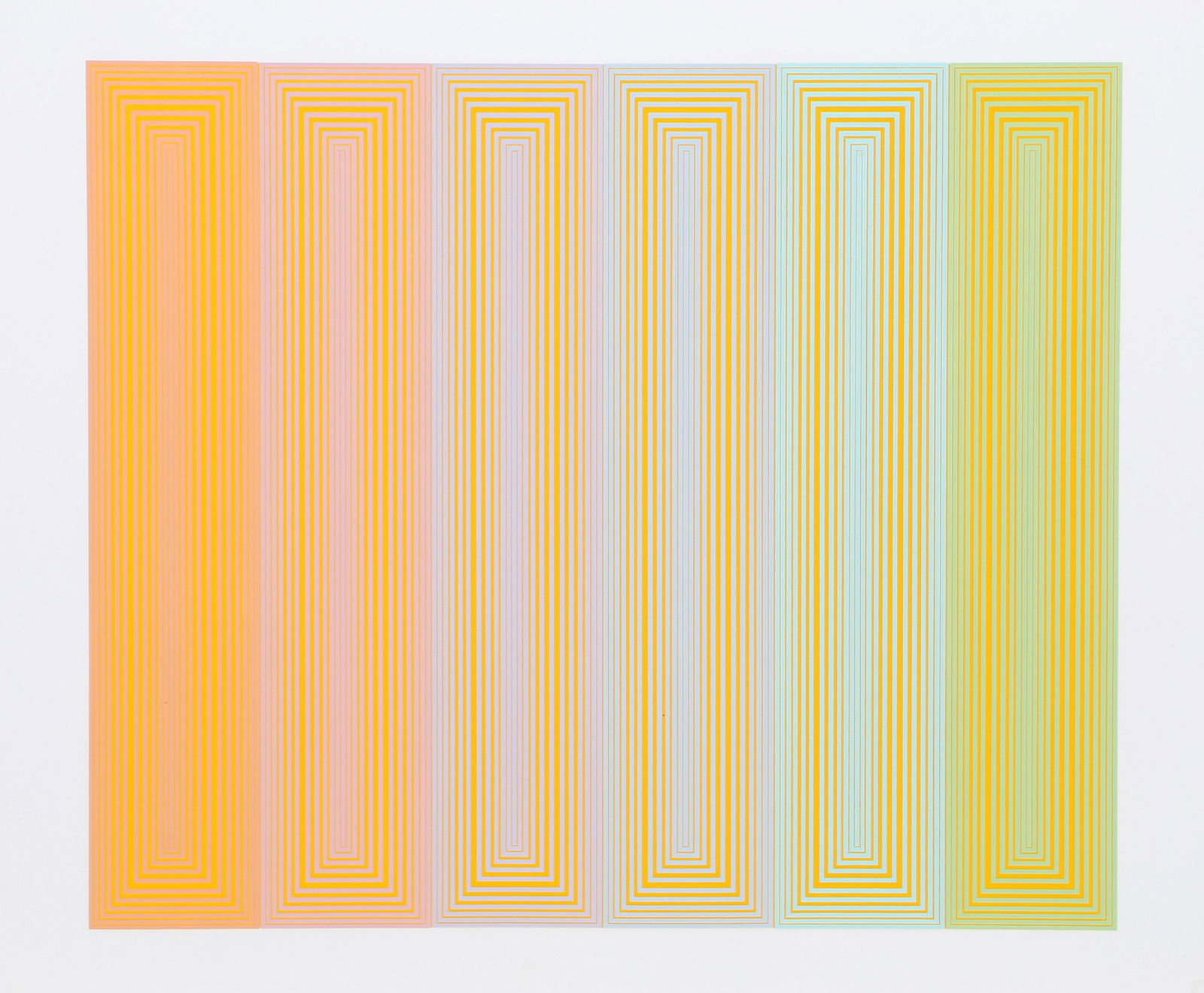 Richard Anuszkiewicz, Sun Keyed, Screenprint (1 of 1)