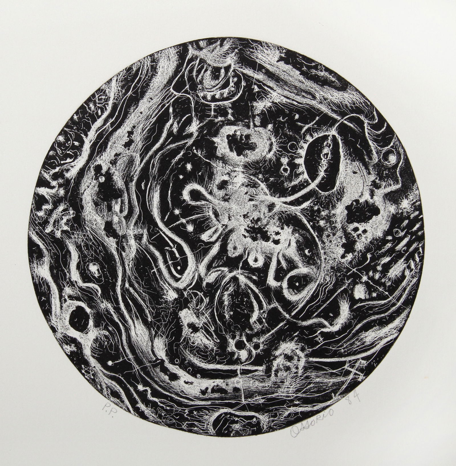 Alfonso Ossorio, Untitled IV, Etching (1 of 1)