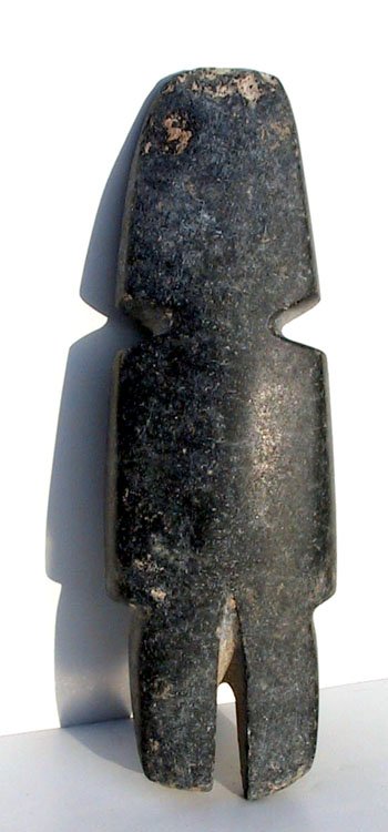 Mezcala Pre-Colombian Stone Figure: Pre-Columbian Title: Mezcala Stone Figure