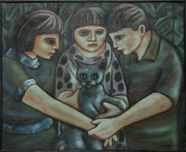 Wellington Virgolino de Sousa, Children and Cat, Pa
