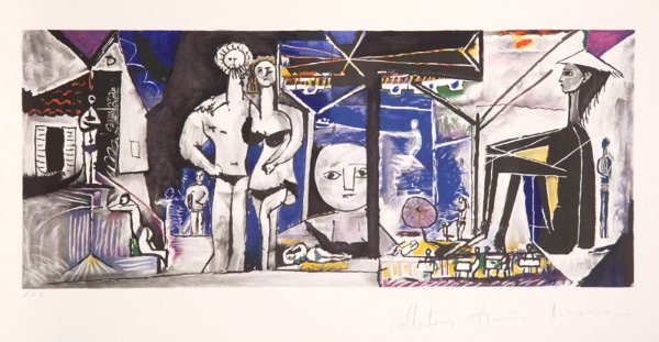 Pablo Picasso, Jeux De Plage, Lithograph