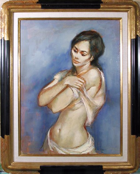 Jan De Ruth, The Change, Painting: Artist: Jan De Ruth, Czech (1922 - 1991) Title