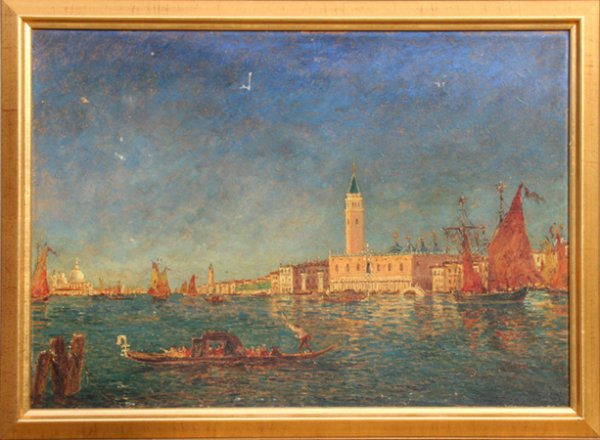 Henry Gerard, Venice, Painting: Artist: Henry Gerard, French (1860 - 1925) Tit