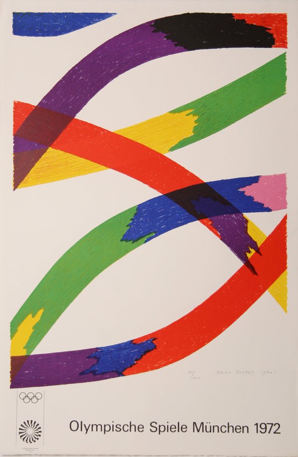 Piero D'Orazio, Olympische 1972, Lithograph: Artist: Piero D'Orazio, Italian (1927 - ) Titl