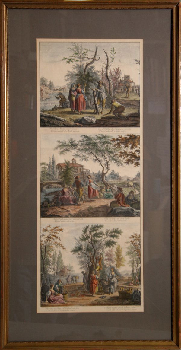 Francesco Bartolozzi, Country Life, Lithograph: Artist: Francesco Bartolozzi, Italian (1727 - 1815