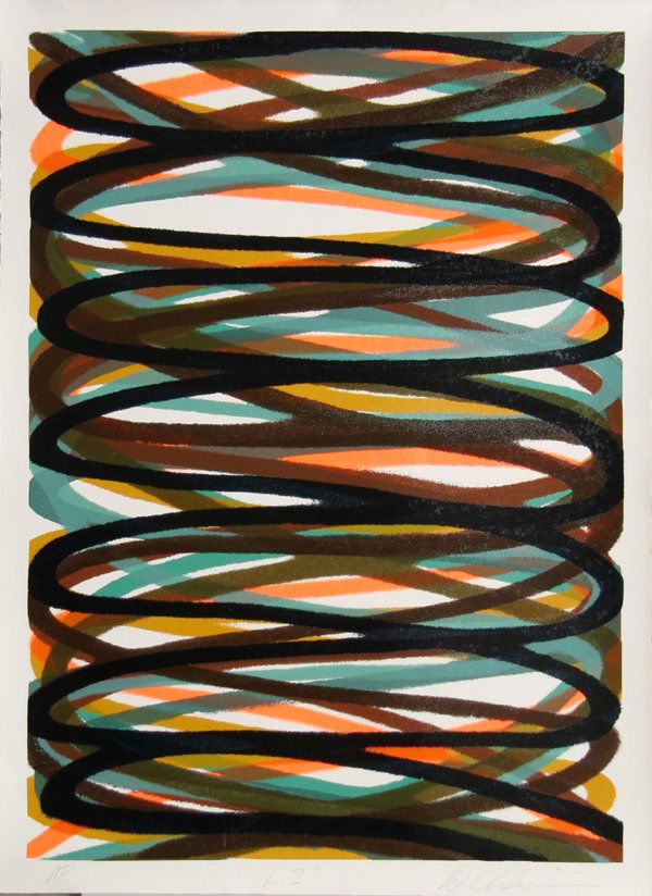 Dan Christensen, Abstract Silkscreen: Artist: Dan Christensen, American (1942 - 2007)