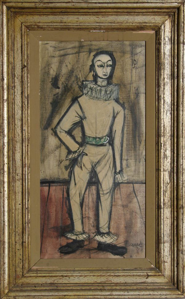 Charles Levier, Clown, Painting:  