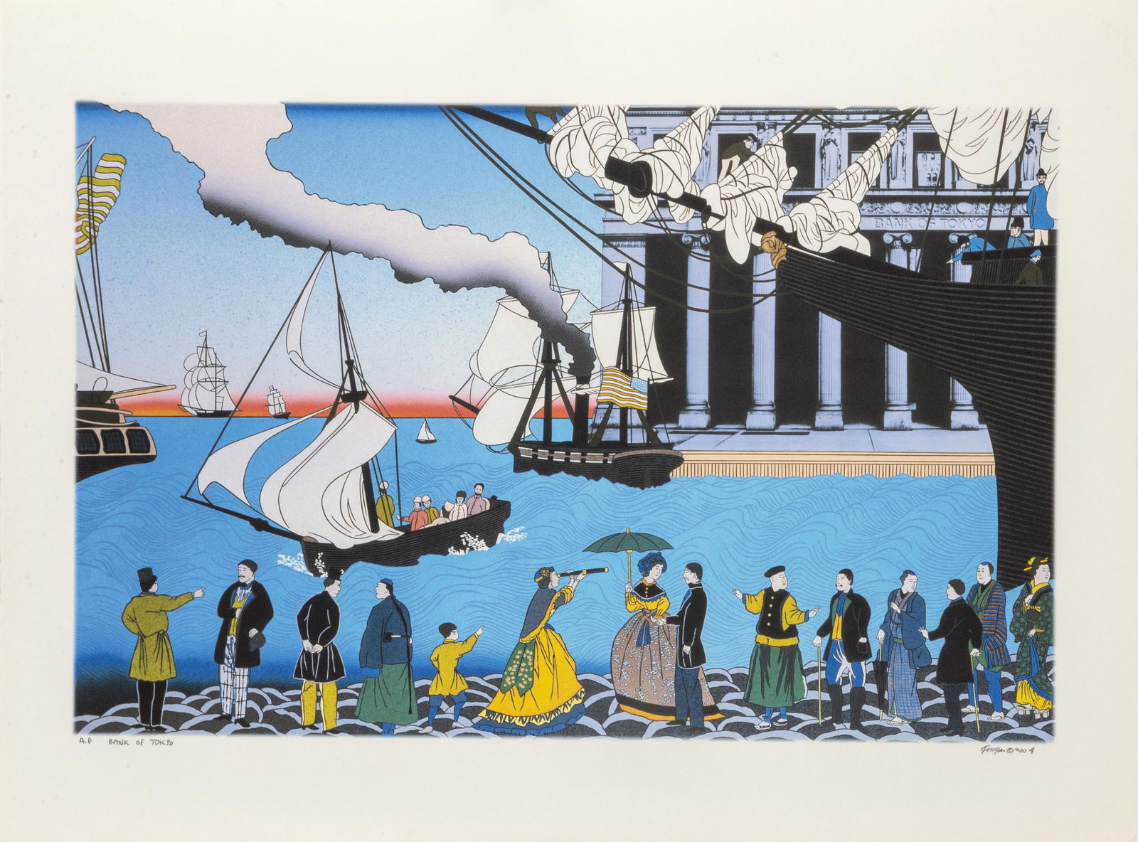 Michael Knigin, Bank of Tokyo , Archival Pigment Print (1 of 1)