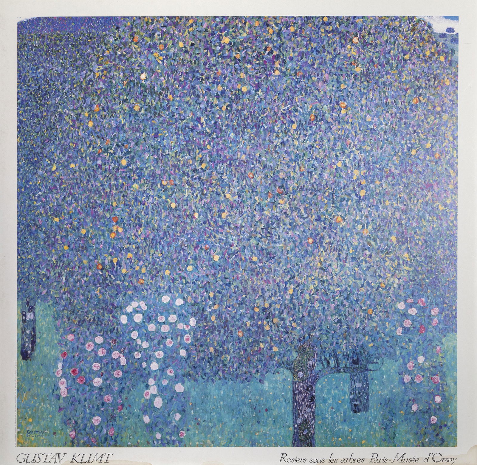 Gustav Klimt, Musee d'Orsay - Roses in the Trees, (1 of 1)