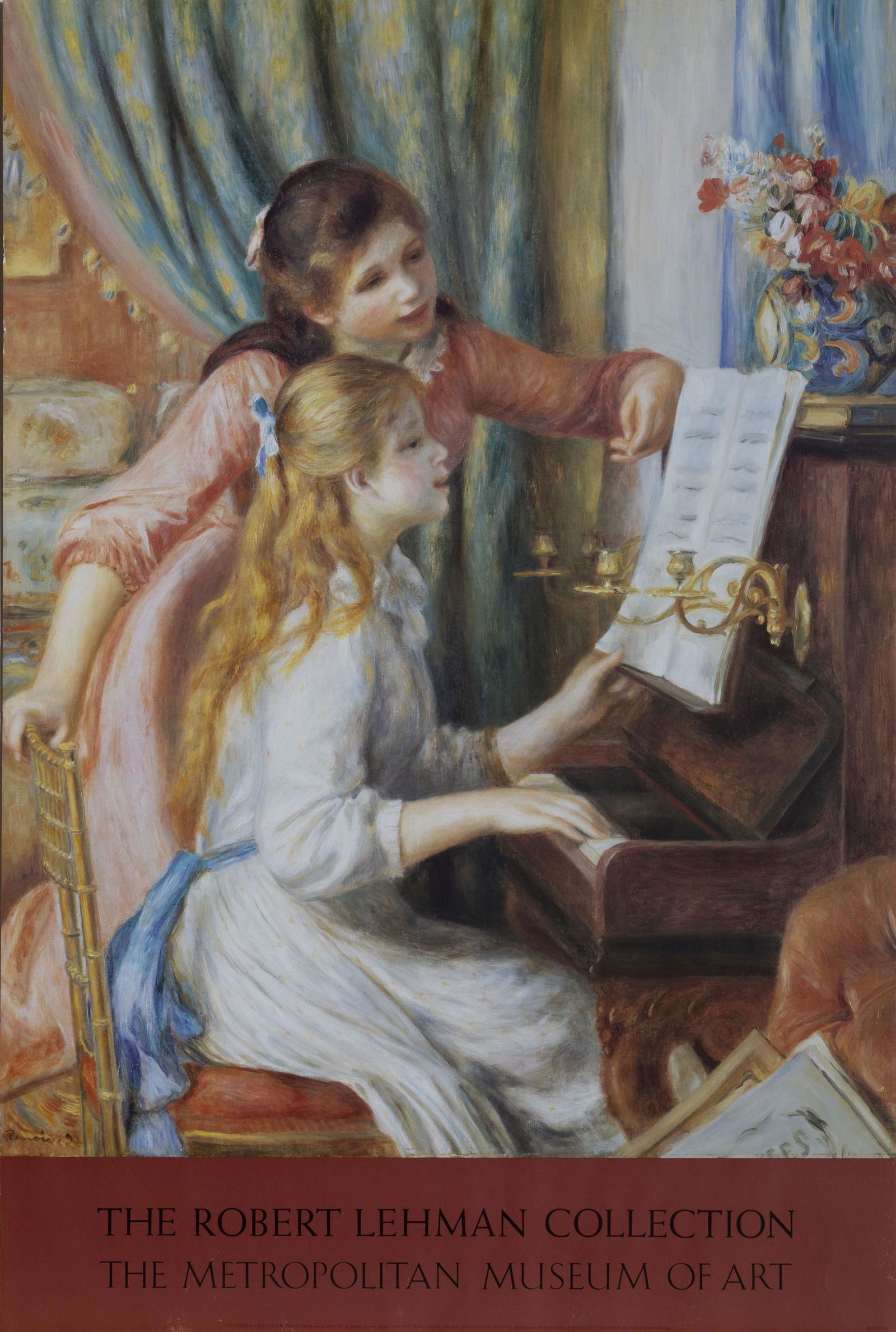 Pierre-Auguste Renoir, Two Young Girls at the Piano, (1 of 1)