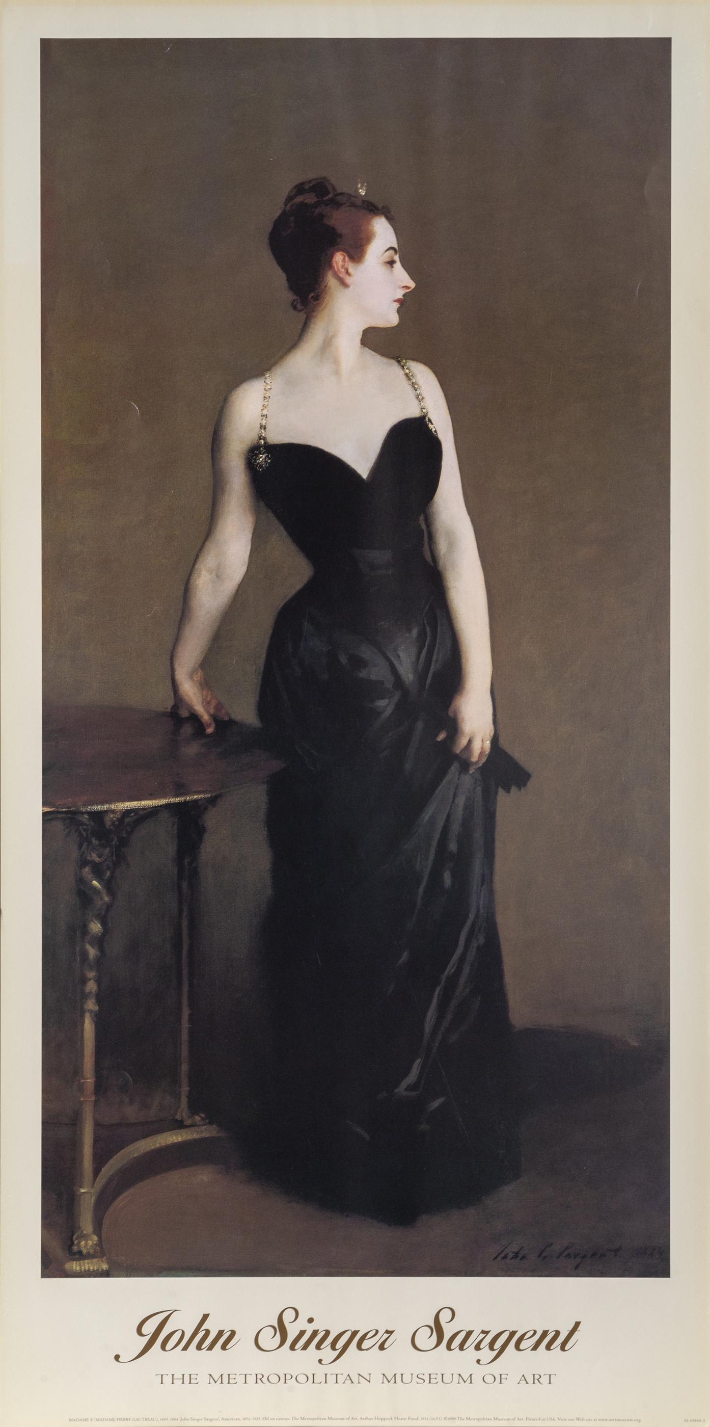 John Singer Sargent, Madame X, Poster (1 of 1)