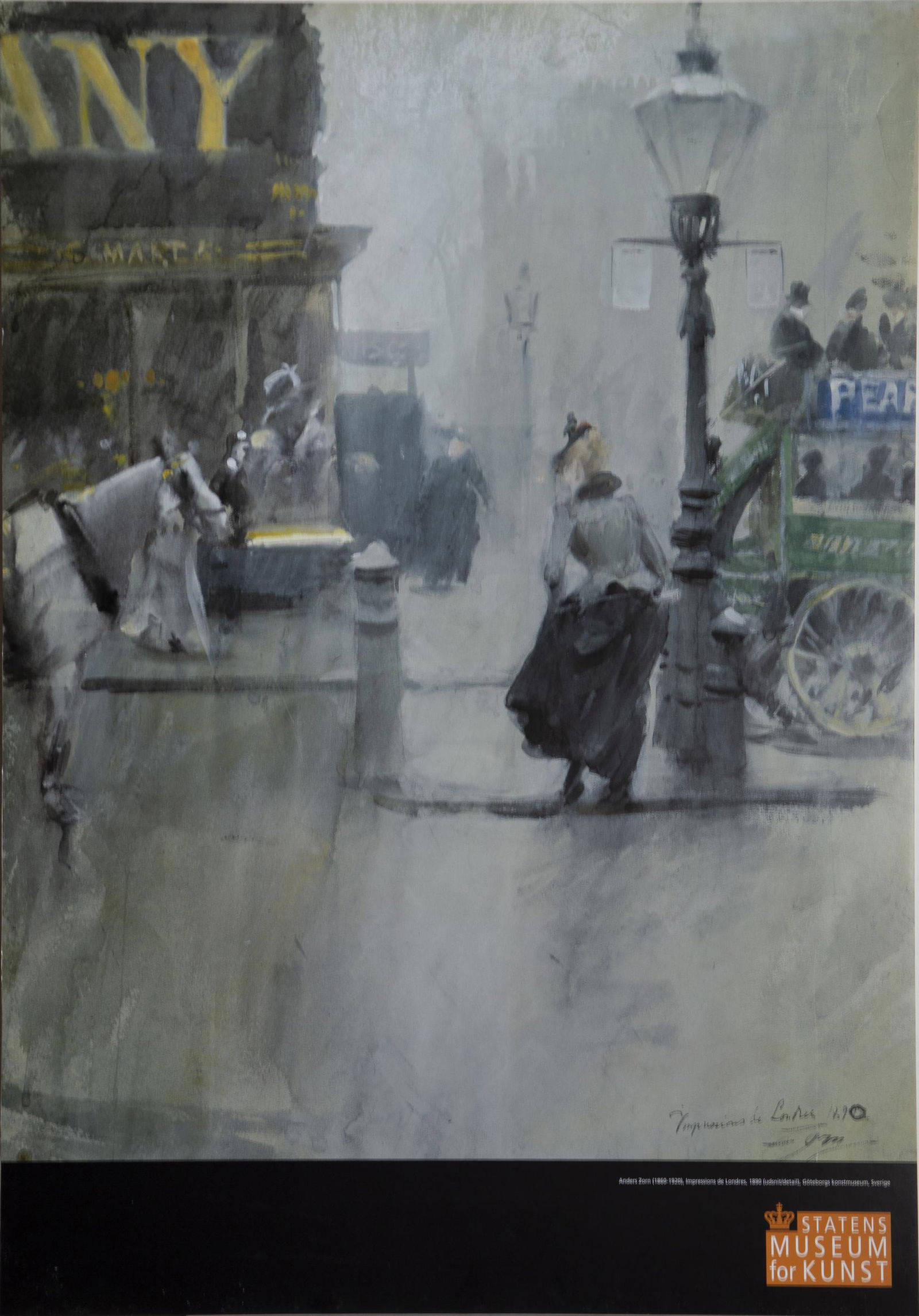 Anders Leonard Zorn, Statens Museum, Poster on foamcore (1 of 1)