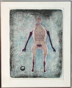 Rufino Tamayo, La Negra, Lithograph