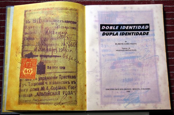 Rubens Gerchman, Double Identity Portfolio: Artist: Rubens Gerchman, Brazilian (1942 - ) T