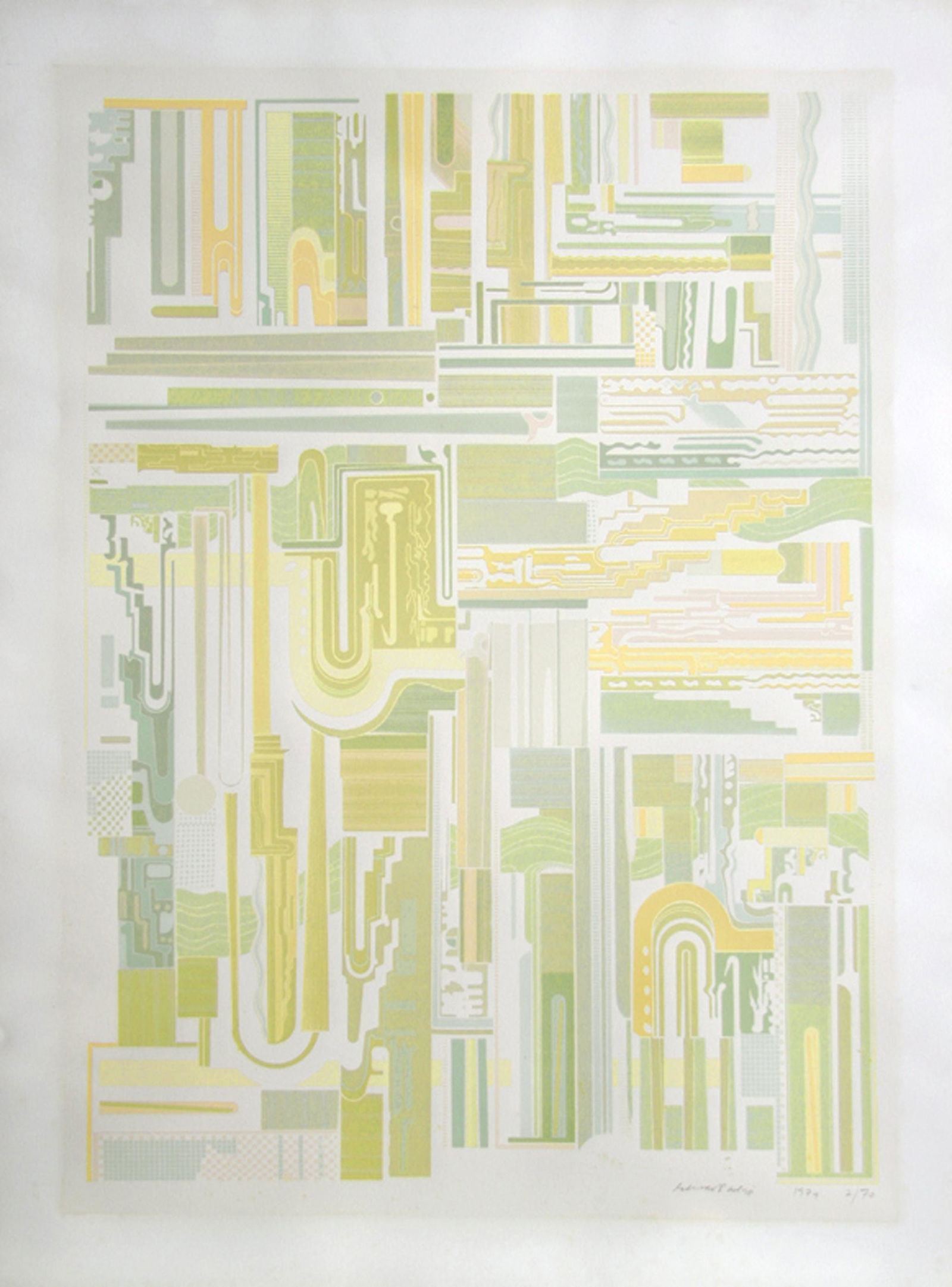 Eduardo Paolozzi, Untitled, Lithograph (1 of 1)